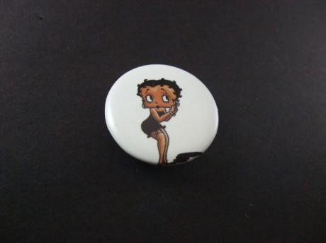 Betty Boop Amerikaans strip- en tekenfilmfiguur, met schaduw